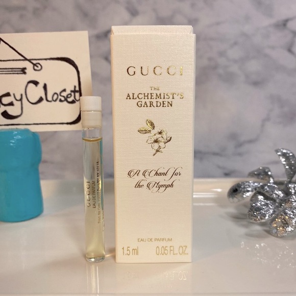 Gucci The Alchemist's Garden A Chant for the Nymph, NEW - Sample 0.05 oz. 1.5 ml - Picture 2 of 9